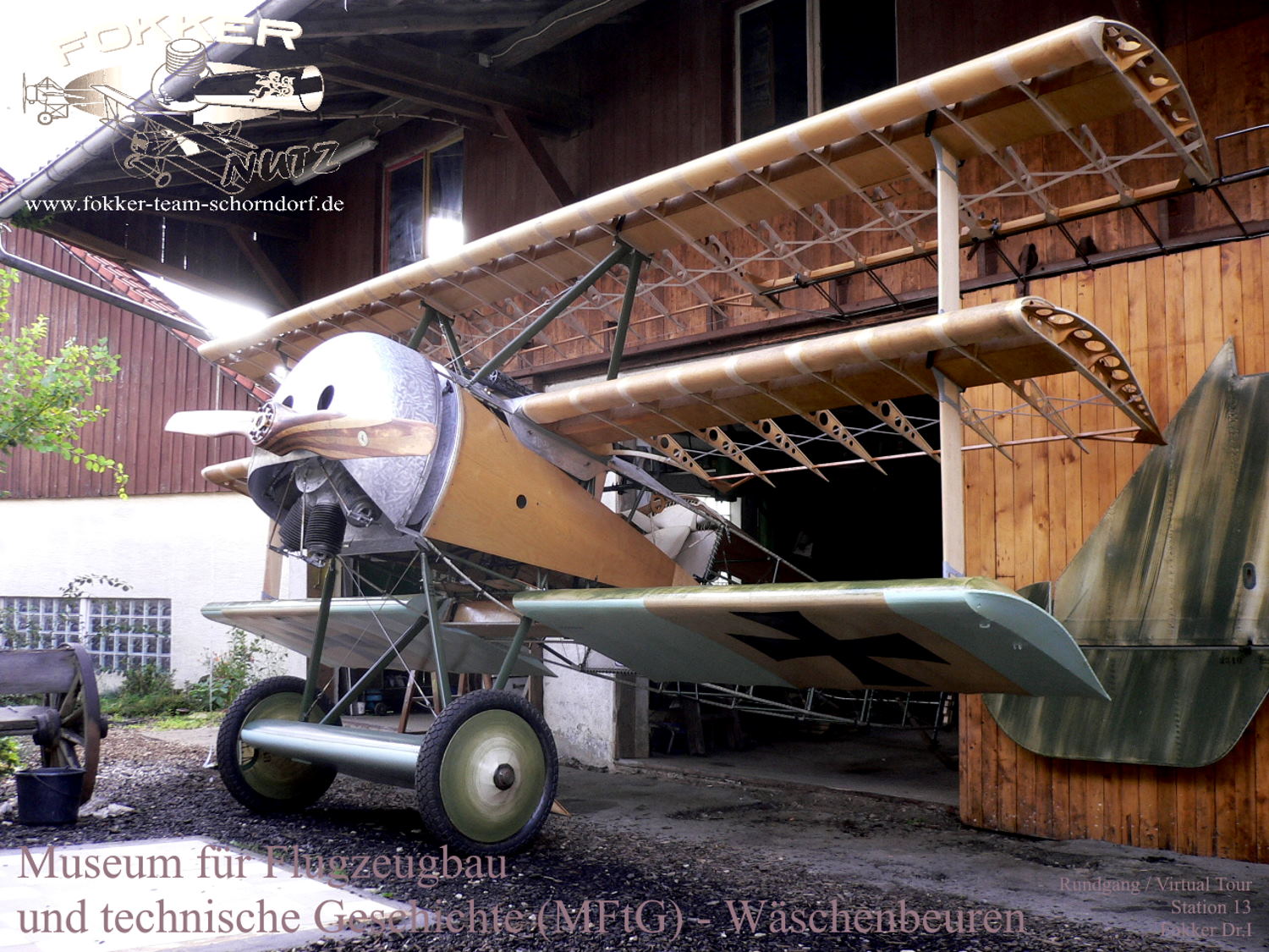 Museum für Flugzeugbau und technische Geschichte - Station 11 Bauteile