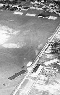 Der Flugplatz G�rries aus der Luft - etwa 1922