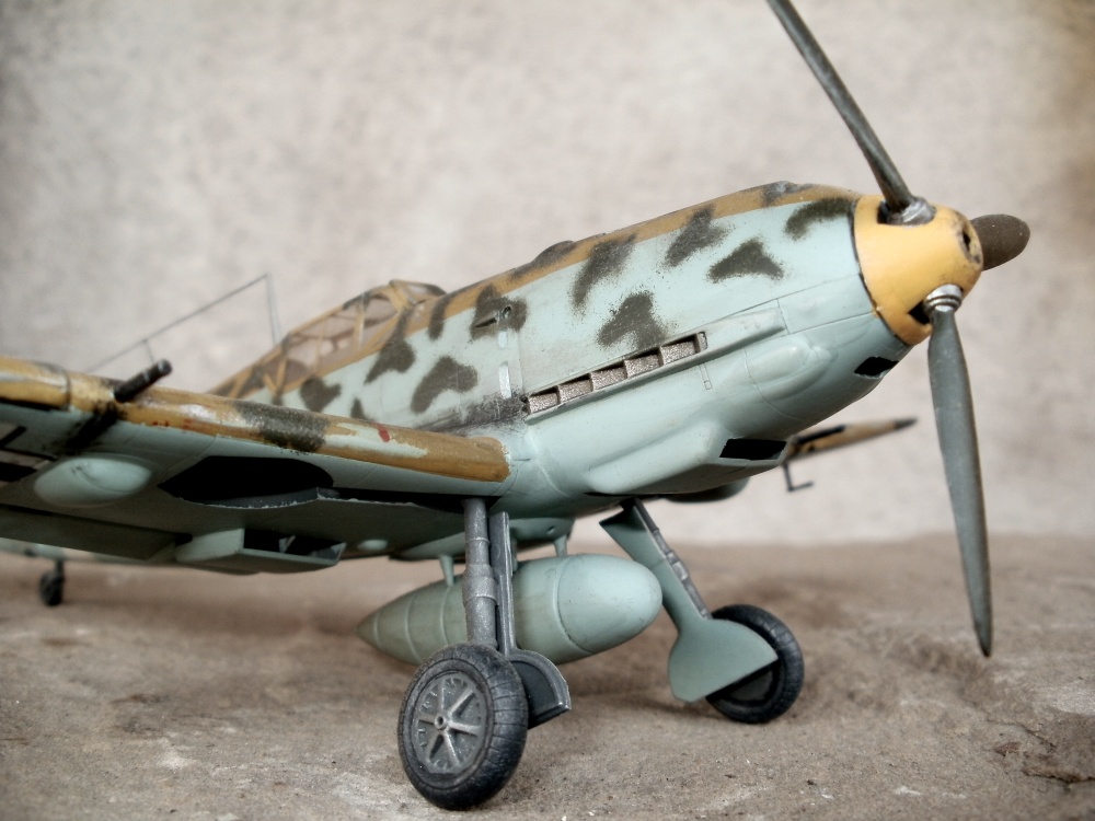 Bf 109 E-4 im Mastab 1/48 von Hasegawa