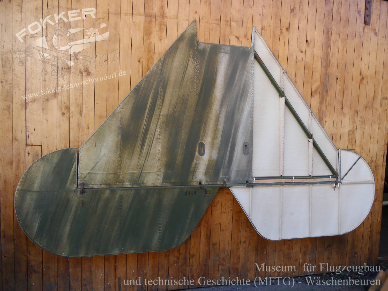 Engels E.3 (Fokker D.7) - Höhenleitwerk