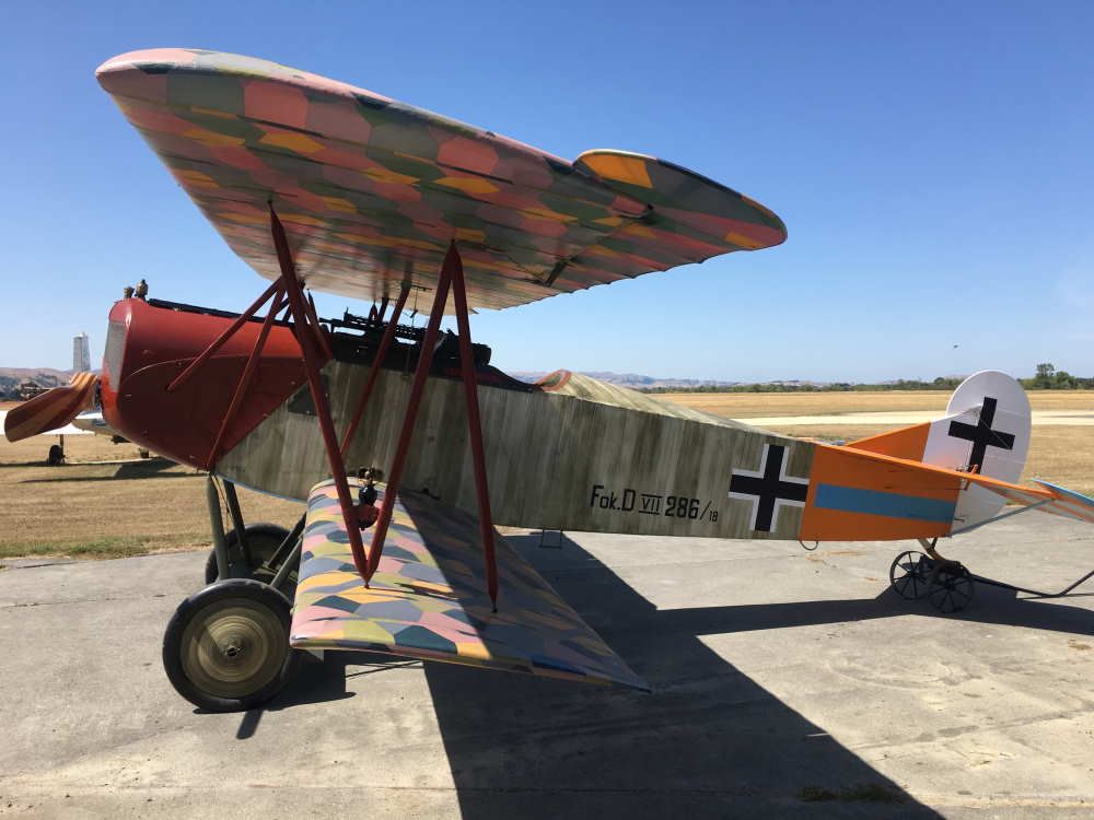 Engels E.3 (Nachbau der Fokker D.VII) - TVAL Masterton