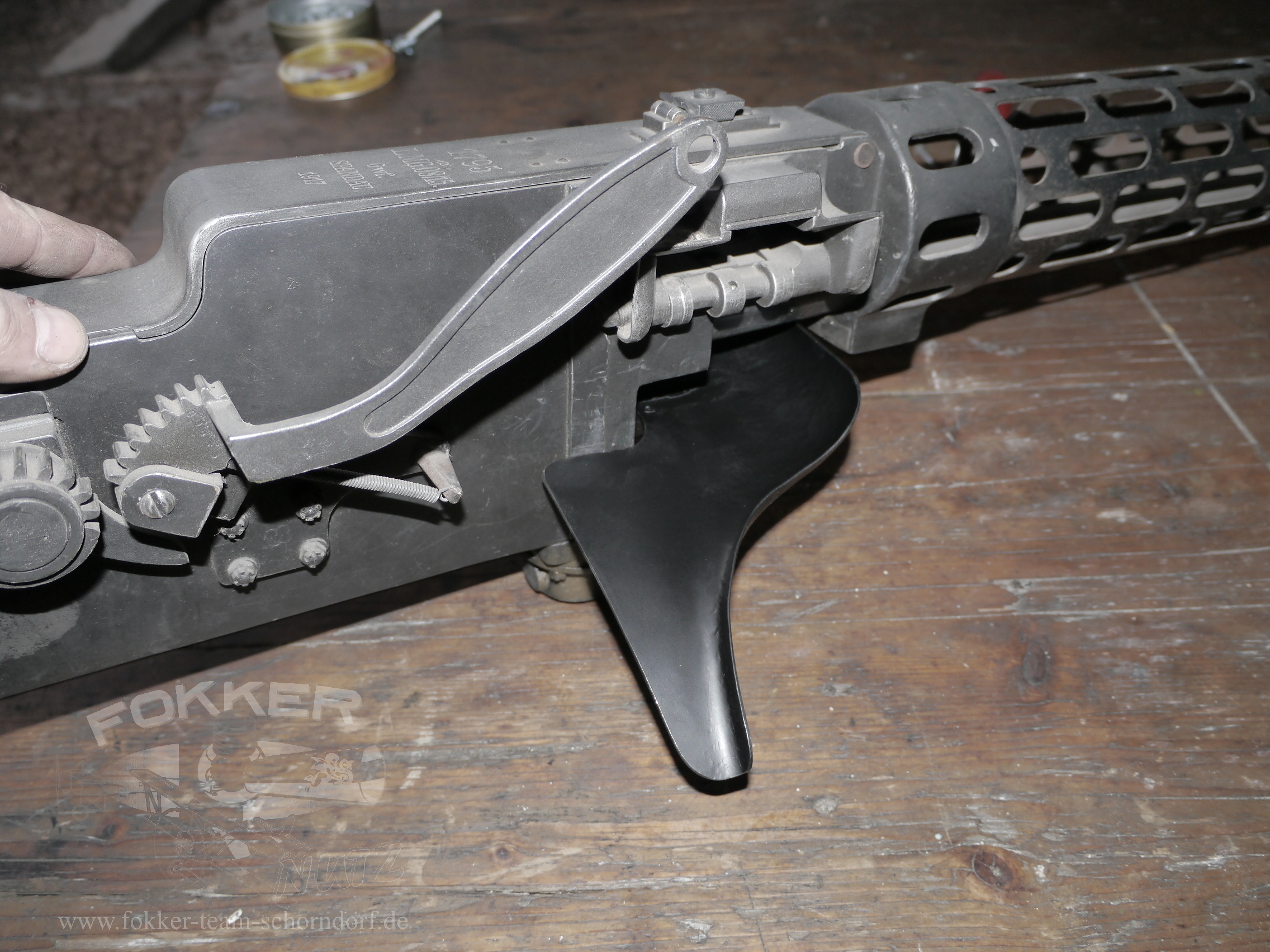 Engels E.1 (Fokker Dr.1) - Cockpit view November 2020 - W.I.P.