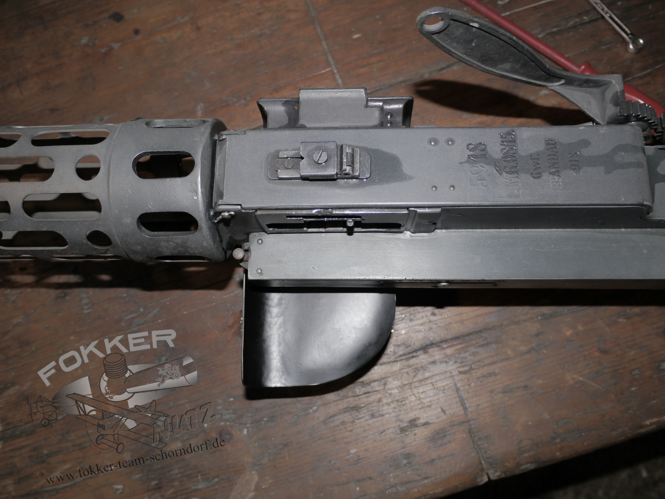 Engels E.1 (Fokker Dr.1) - Cockpit view November 2020 - W.I.P.