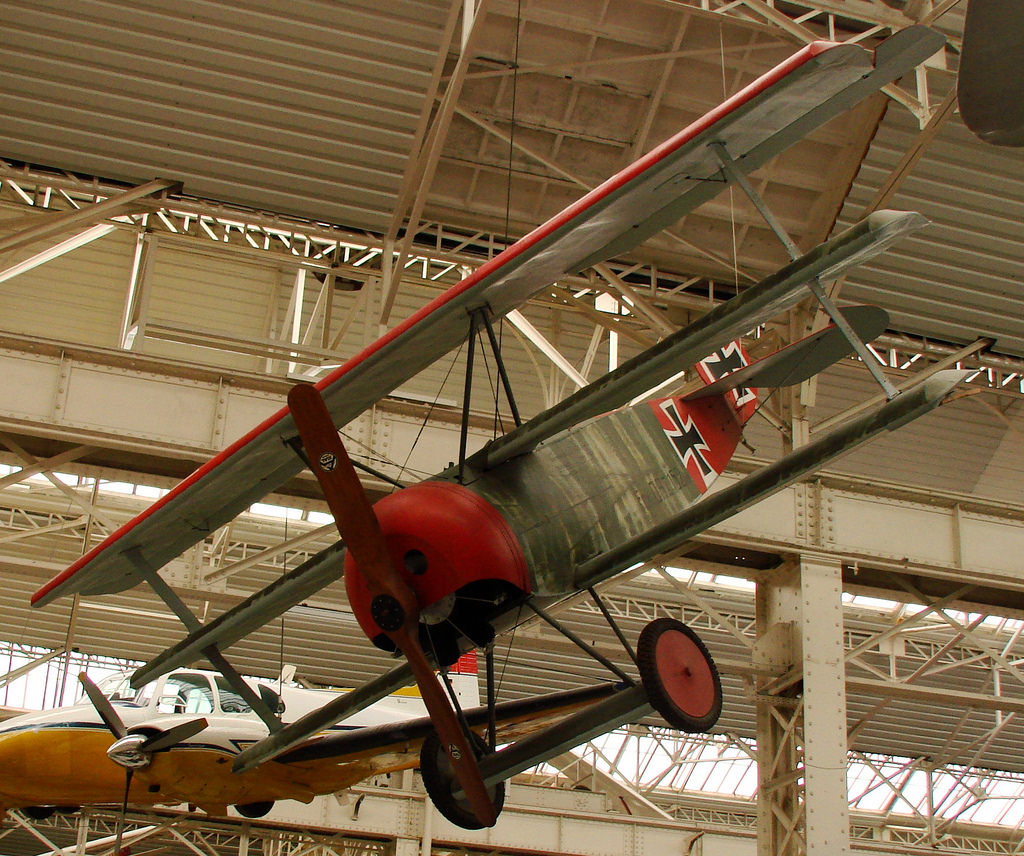 Engels E.3 (Nachbau der Fokker Dr.I)- Erster Nachbau in Speyer